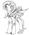 Size: 1280x1532 | Tagged: safe, artist:vicmanone, fluttershy, cyborg, pegasus, pony, gun, monochrome, solo