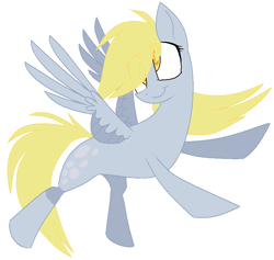 Size: 763x723 | Tagged: safe, artist:xenon, derpy hooves, pegasus, pony, female, mare, ms paint, solo