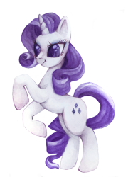 Size: 500x670 | Tagged: safe, artist:pupuliima, rarity, pony, unicorn, female, mare, simple background, solo, transparent background