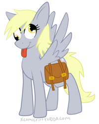 Size: 454x567 | Tagged: safe, artist:comickit, derpy hooves, pegasus, pony, female, mare, solo