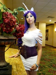 Size: 720x960 | Tagged: safe, artist:darkreilia, rarity, human, cosplay, irl, irl human, photo, solo