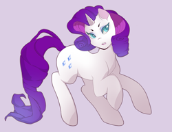 Size: 1280x989 | Tagged: safe, artist:pachiiri, rarity, pony, unicorn, female, horn, mare, solo, white coat