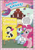 Size: 826x1169 | Tagged: safe, derpibooru import, pinkie pie, rainbow dash, songbird serenade, earth pony, pegasus, pony, my little pony: the movie, comic, female, headworn microphone, magazine scan, mare, rearing, stock vector