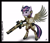 Size: 5891x5115 | Tagged: safe, artist:great-5, derpibooru import, twilight sparkle, twilight sparkle (alicorn), alicorn, pony, absurd resolution, armor, crossover, female, fire warrior, mare, ponies with guns, pulse rifle, tau, tau empire, taulight sparkle, warhammer (game), warhammer 40k