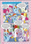 Size: 826x1169 | Tagged: safe, derpibooru import, berry punch, berryshine, bon bon, carrot top, daisy, flitter, flower wishes, golden harvest, lyra heartstrings, meadow flower, pinkie pie, pokey pierce, rainbow dash, songbird serenade, sweetie drops, earth pony, pegasus, pony, unicorn, my little pony: the movie, animal costume, chicken pie, chicken suit, clothes, comic, costume, female, magazine scan, male, mare, raised hoof, stallion, stock vector