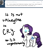 Size: 600x700 | Tagged: safe, artist:moonblizzard, rarity, pony, unicorn, ask, rarity answers, solo, tumblr