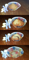 Size: 389x797 | Tagged: safe, artist:amythestquill, derpy hooves, pegasus, pony, derpy makes muffins, female, mare, muffin, toy