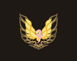 Size: 1280x1024 | Tagged: safe, fluttershy, pegasus, pony, female, mare, pink mane, trans-am, yellow coat