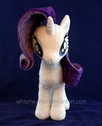 Size: 1200x1476 | Tagged: safe, artist:whiteheather, rarity, irl, photo, plushie