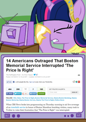 Size: 564x800 | Tagged: safe, derpibooru import, twilight sparkle, twilight sparkle (alicorn), alicorn, pony, boston, boston bombing, boston marathon, boston marathon bombing, exploitable meme, facehoof, female, first world problems, mare, meme, the price is right, tv meme