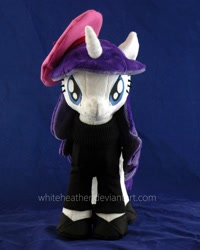 Size: 1404x1755 | Tagged: safe, artist:whiteheather, rarity, irl, photo, plushie