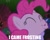 Size: 492x392 | Tagged: safe, pinkie pie, earth pony, pony, artifact, caption, i came, image macro, implied orgasm, solo, vulgar