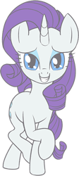 Size: 264x589 | Tagged: safe, artist:stoic5, rarity, pony, unicorn, cute, female, looking at you, mare, raribetes, simple background, smiling, solo, transparent background