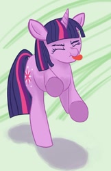 Size: 575x885 | Tagged: safe, derpibooru import, twilight sparkle, adorkable, cute, dancing, do the sparkle, dork, scrunchy face, tongue out