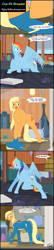 Size: 4469x20535 | Tagged: safe, artist:mighty-muffins, artist:toxic-mario, derpibooru import, applejack, rainbow dash, earth pony, pegasus, pony, absurd resolution, anatomically incorrect, applejack wonderbolt, barrel, bath, bottle, clothes, comic, duo, duo female, female, incorrect leg anatomy, long description, mare, new style, sexy, spa, swimming pool, towel, uniform, vase, wet, wet mane, wonderbolts uniform