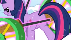 Size: 1280x720 | Tagged: safe, derpibooru import, screencap, twilight sparkle, winter wrap up, out of context, plot