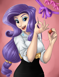 Size: 3000x3932 | Tagged: safe, artist:bumblebun, rarity, human, humanized, solo