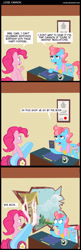 Size: 1024x3169 | Tagged: safe, artist:ranviet, cup cake, pinkie pie, earth pony, pony, book, comic, partillery, party cannon, party poppers, the simpsons