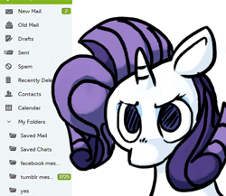 Size: 538x468 | Tagged: safe, artist:moonblizzard, rarity, pony, unicorn, ask, rarity answers, solo, tumblr