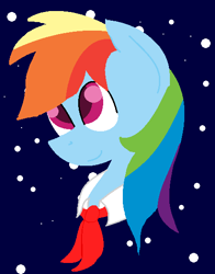 Size: 429x547 | Tagged: safe, artist:moonlightnote, derpibooru import, rainbow dash, pegasus, pony, bust, edmond dantes, portrait, solo, the count of monte cristo