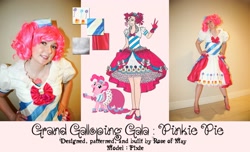 Size: 3000x1827 | Tagged: safe, artist:rose0fmay, pinkie pie, human, cosplay, irl, irl human, photo