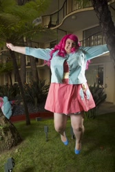 Size: 667x1000 | Tagged: safe, pinkie pie, human, cosplay, irl, irl human, photo, solo