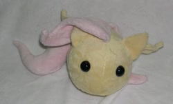 Size: 800x484 | Tagged: safe, artist:bladespark, fluttershy, blob, irl, photo, plushie