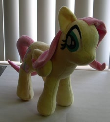 Size: 800x890 | Tagged: safe, artist:bladespark, fluttershy, irl, photo, plushie, solo