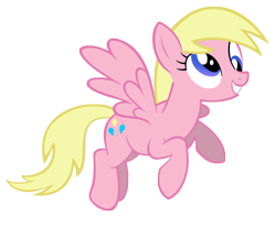 Size: 4000x3276 | Tagged: safe, artist:illuminatiums, derpy hooves, pinkie pie, pegasus, pony, derpy pie, female, flying, fusion, mare, palette swap, show accurate, simple background, solo, transparent background, vector