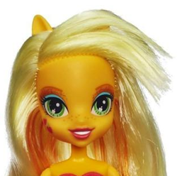 Size: 309x306 | Tagged: safe, applejack, equestria girls, cropped, official, toy