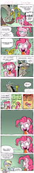 Size: 3897x19497 | Tagged: safe, artist:redapropos, derpy hooves, discord, pinkie pie, pegasus, pony, comic, derp, faic, female, floppy ears, mare, mismatched eyes, open mouth, pure unfiltered evil, question mark, smiling, smirk, stuck, tongue out, underp, uvula, waving, wide eyes, yelling