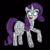 Size: 4320x4320 | Tagged: safe, artist:sharkiity, rarity, pony, unicorn, absurd resolution, female, mare, purple mane, solo, white coat