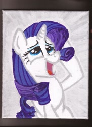 Size: 1700x2338 | Tagged: safe, artist:pwnyville, rarity, pony, unicorn, female, horn, mare, solo, white coat