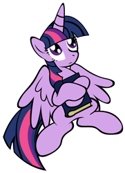 Size: 956x1324 | Tagged: safe, artist:omegasunburst, derpibooru import, twilight sparkle, twilight sparkle (alicorn), alicorn, pony, book, female, mare, solo