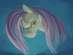 Size: 1024x779 | Tagged: safe, artist:colossalstinker, fluttershy, pegasus, pony, female, mare, solo, watermark