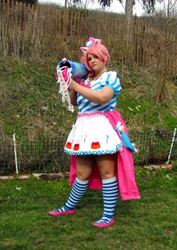 Size: 2232x3160 | Tagged: safe, artist:xelikathalx, pinkie pie, human, cosplay, irl, irl human, photo, solo