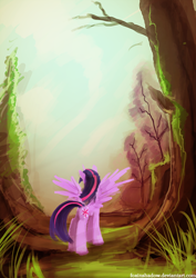 Size: 620x877 | Tagged: safe, artist:foxinshadow, derpibooru import, twilight sparkle, twilight sparkle (alicorn), alicorn, pony, female, mare, solo