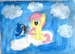 Size: 1024x742 | Tagged: safe, fluttershy, pegasus, pony, female, filly, mare