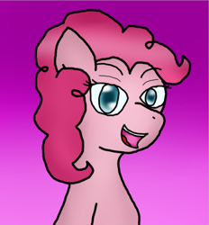 Size: 488x526 | Tagged: safe, artist:mima-san, pinkie pie, earth pony, pony, female, mare, solo