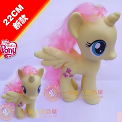 Size: 750x750 | Tagged: safe, fluttershy, alicorn, pony, brushable, fluttercorn, prototype, race swap, taobao, toy