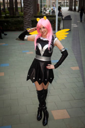 Size: 3744x5616 | Tagged: safe, fluttershy, private pansy, human, cosplay, irl, irl human, photo, solo