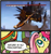 Size: 397x418 | Tagged: safe, idw, fluttershy, pegasus, pony, blue coat, blue eyes, borderlands, borderlands 2, dialogue, exploitable meme, female, looking up, mare, meme, multicolored tail, nature is so fascinating, obligatory pony, pink coat, pink mane, smiling, speech bubble, terramorphous the invincible, wings, yellow coat