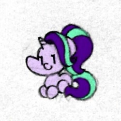 Size: 401x401 | Tagged: artist needed, safe, starlight glimmer, pony, unicorn, sitting, solo