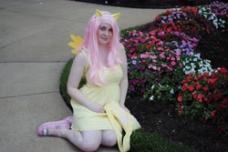 Size: 3872x2592 | Tagged: artist needed, safe, fluttershy, human, ama-con, cosplay, irl, irl human, photo, solo