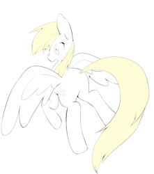 Size: 744x842 | Tagged: safe, artist:ukingu, derpy hooves, pegasus, pony, female, mare, pixiv, solo