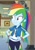 Size: 351x507 | Tagged: safe, derpibooru import, screencap, rainbow dash, best trends forever, best trends forever: rainbow dash, better together, equestria girls, cropped, cute, dashabetes, geode of super speed, magical geodes