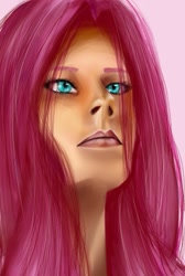 Size: 333x497 | Tagged: safe, artist:kerawolf, fluttershy, human, humanized, solo