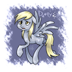 Size: 1100x1100 | Tagged: safe, artist:ange4l, derpy hooves, pegasus, pony, female, mare, solo