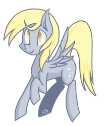 Size: 1033x1208 | Tagged: safe, artist:doomcakes, derpy hooves, pegasus, pony, female, mare, solo