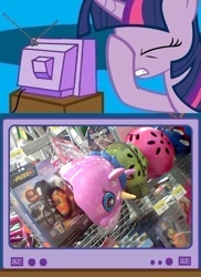 Size: 562x771 | Tagged: safe, derpibooru import, twilight sparkle, exploitable meme, facehoof, helmet, krash, tv meme, wat